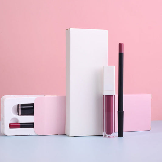 65 color lip gloss and lip liner set 2 in 1 lip kit moisturizing high pigmented