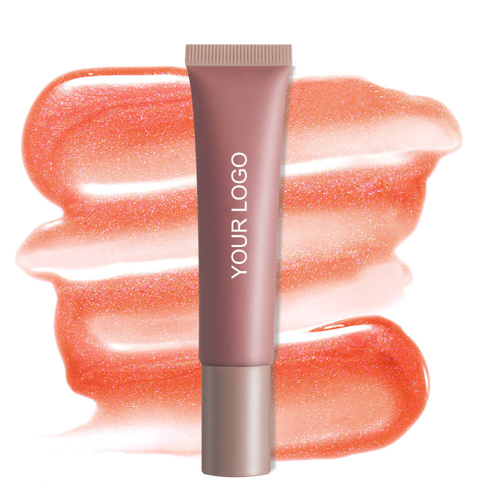 10 color lip gloss shiny lip oil moisturing durable lip care squeeze tube