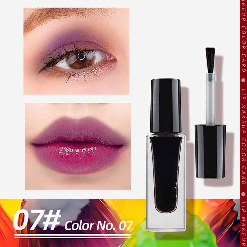 7 color lip gloss jelly blush liquid eyeshadow long lasting high pigmented