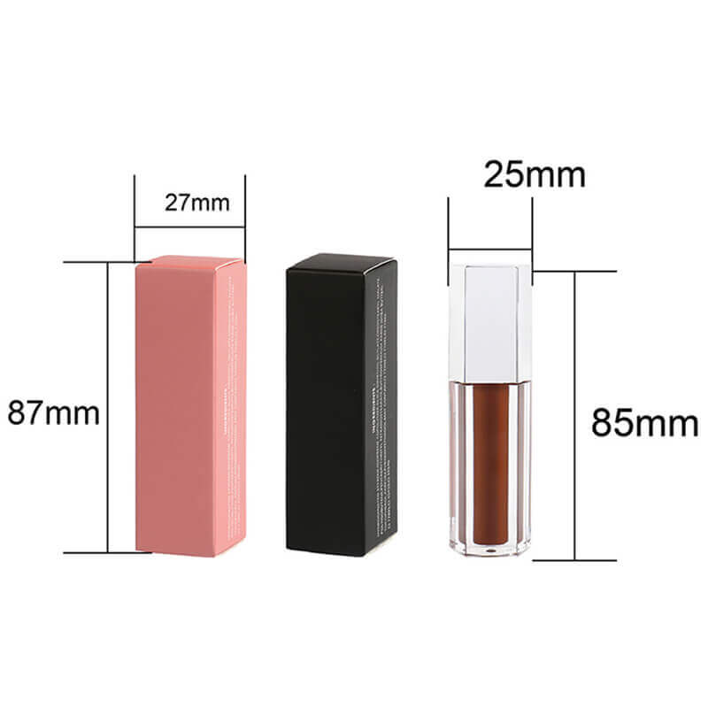 40 color lip gloss nude shimmer lip tint long lasting silver tube popular