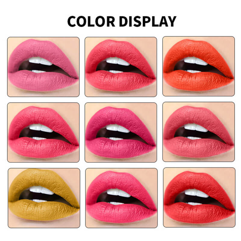 15 color lip gloss palette moisturing high pigmented private label