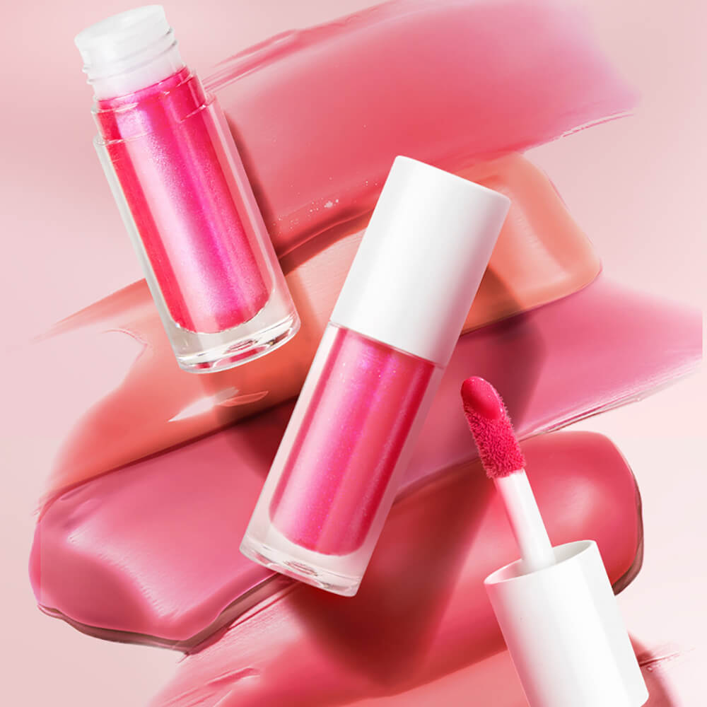 16 color nude lip gloss lip glaze high pigment vegan moisturizing