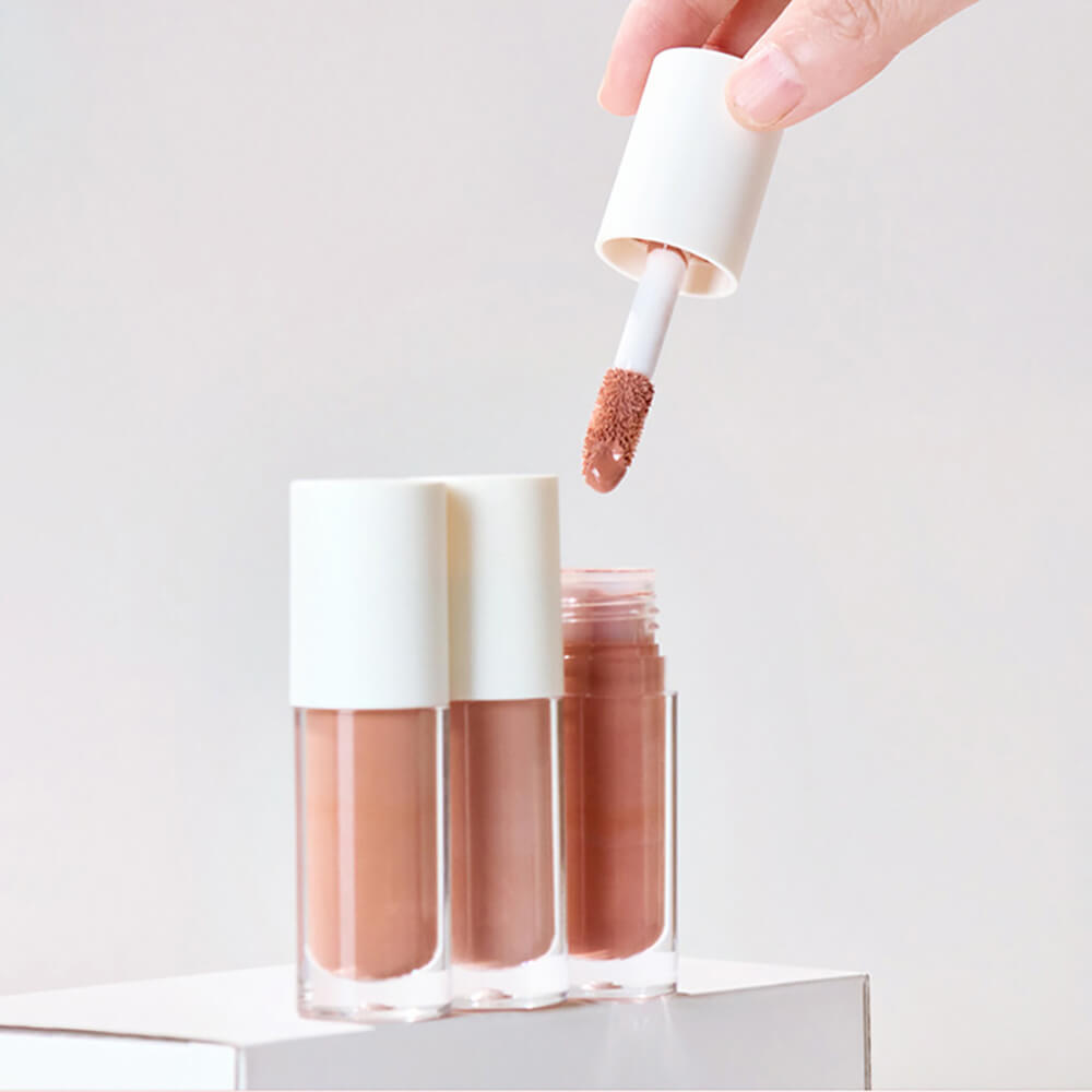 16 color nude lip gloss lip glaze high pigment vegan moisturizing
