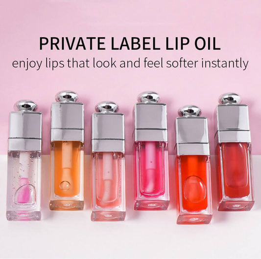 6 color lip oil lip plumping oil pouty moisturizing nourishing glossy