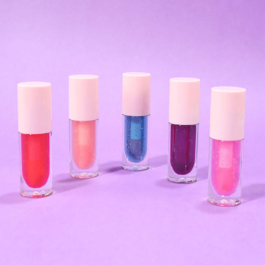 5 colors fruity lip oil moisturizing lip balm lip plumping oil vegan