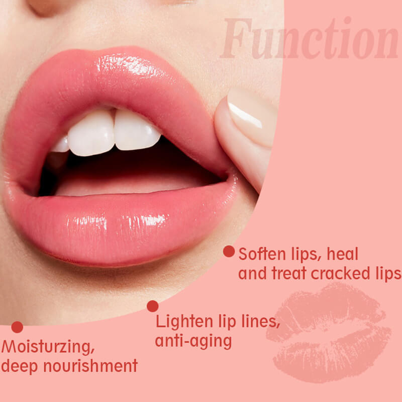 Clear lip serum lip gloss lip plumping oil lipstick base moisturizing 30ml