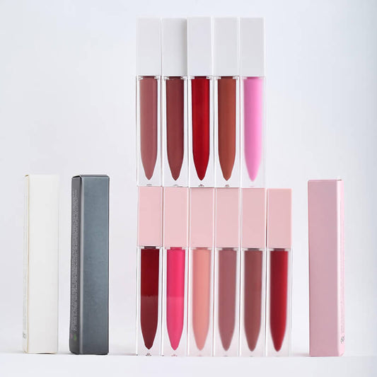 55 color matte liquid lipstick nude long lasting waterproof private label