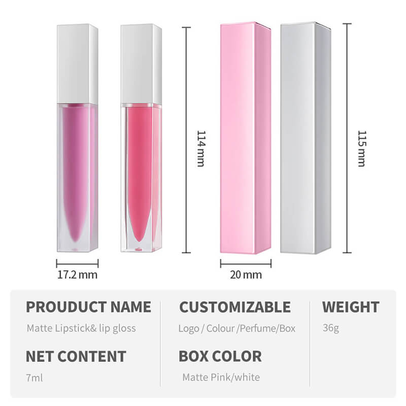 55 color matte liquid lipstick nude long lasting waterproof private label