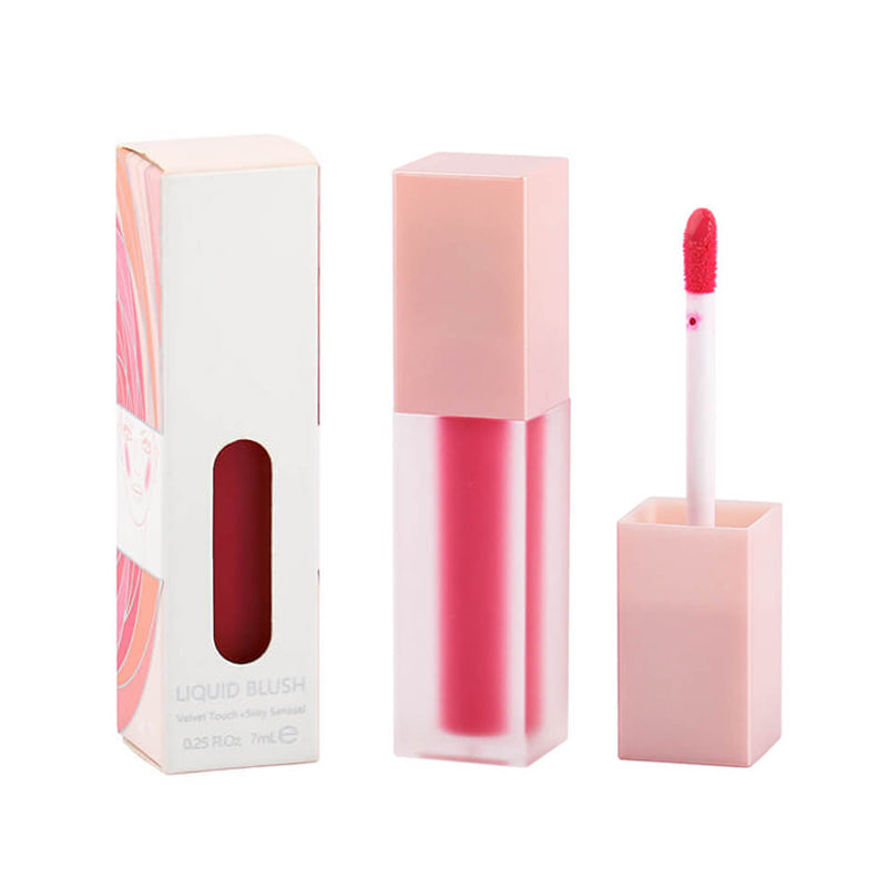 8 color liquid blush matte blusher moisturizing long lasting