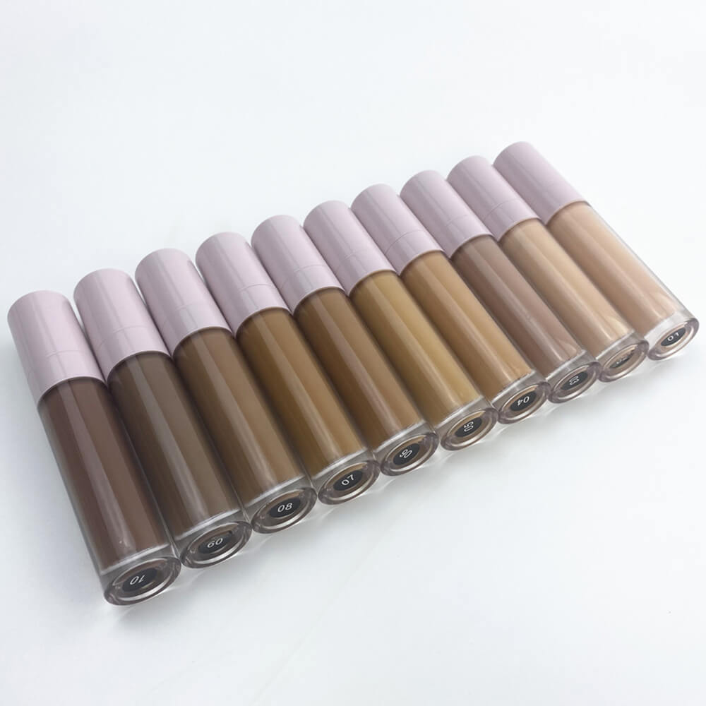 10 color liquid concealer full coverage natural skin friendly