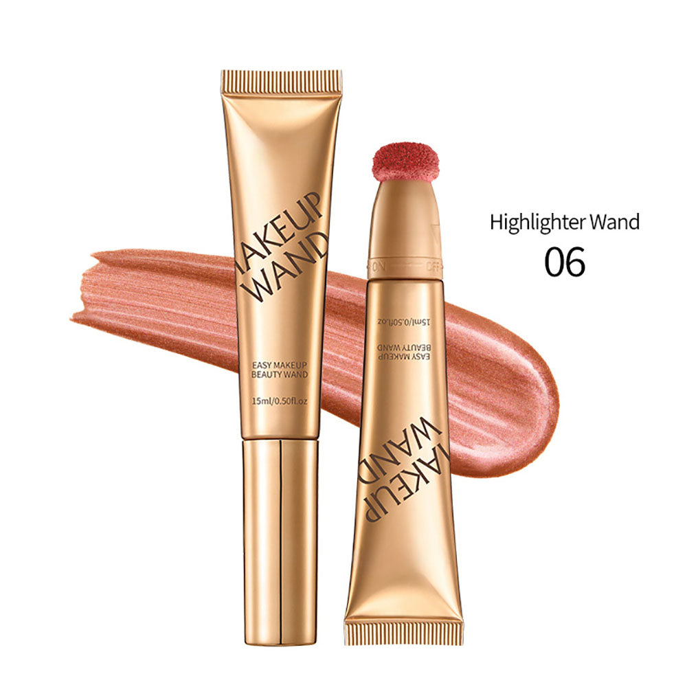 6 color liquid highlighter makeup highlight shimmer balm high pigmented