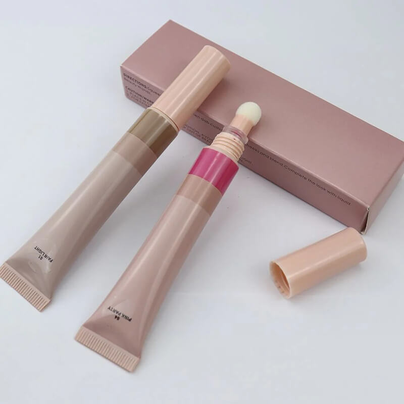 8 color liquid blush contour natural long lasting skin friendly