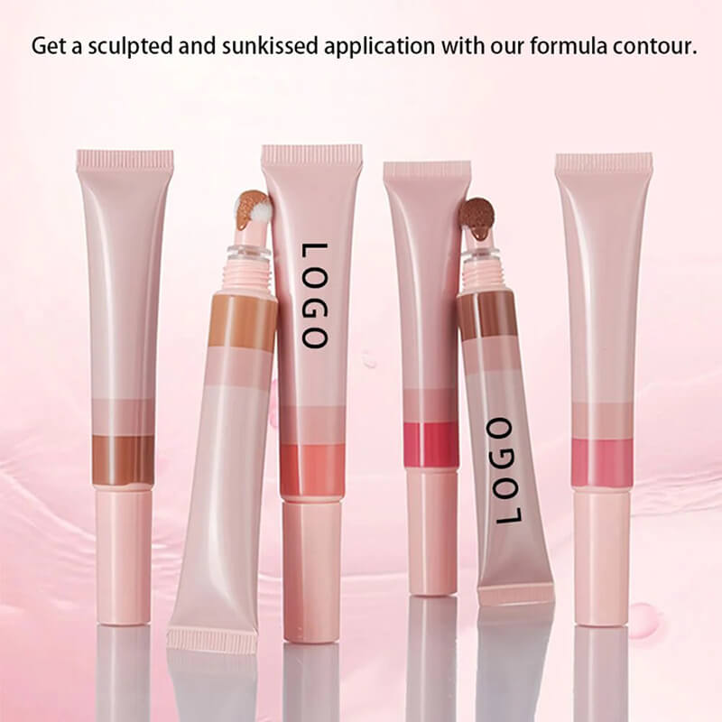 8 color liquid blush contour natural long lasting skin friendly