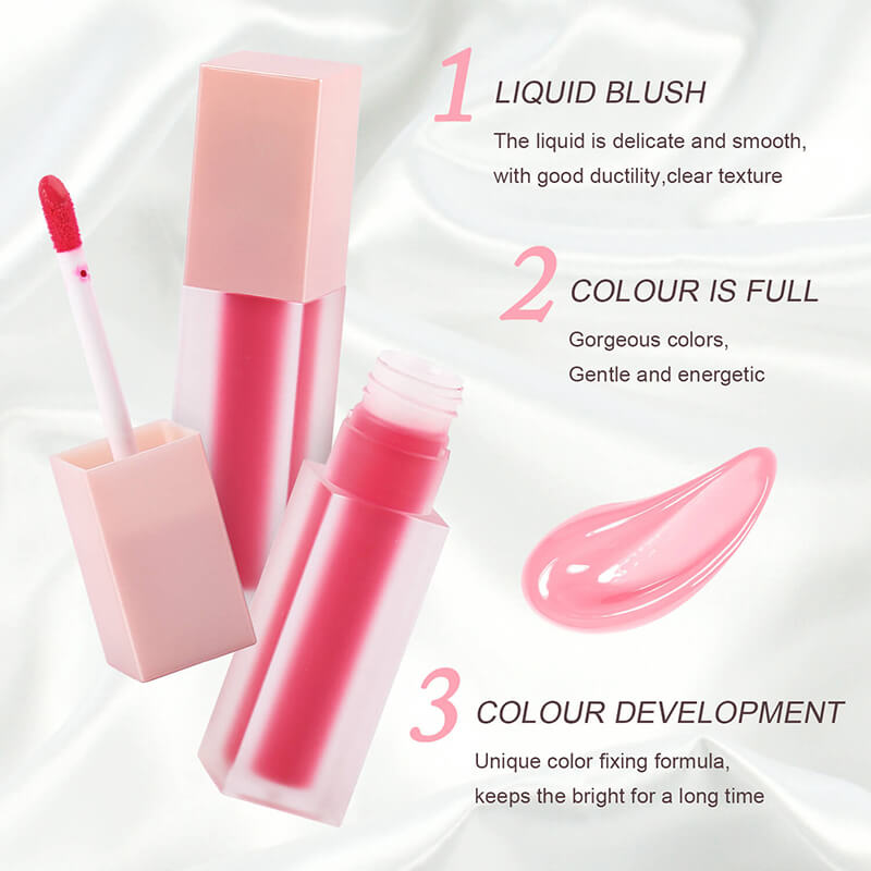 8 color liquid blush matte blusher moisturizing long lasting