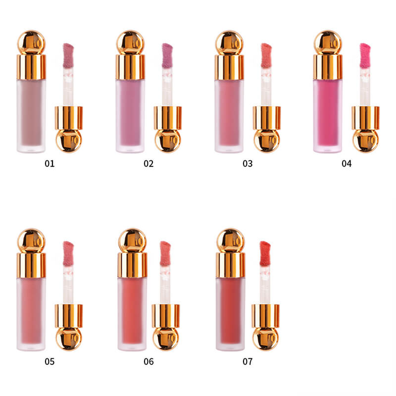 7 color liquid blush face blusher long lasting waterproof