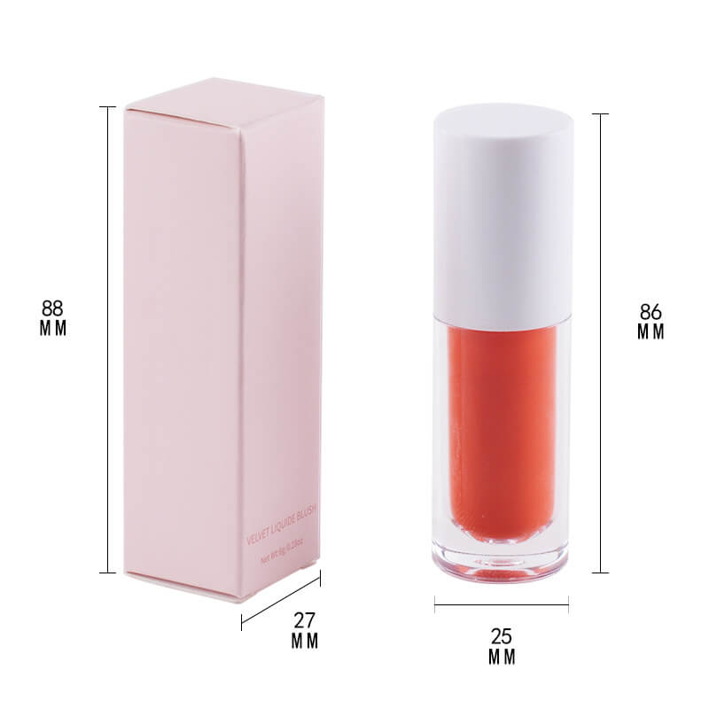8 color liquid blush matte blusher natural long lasting lip glaze