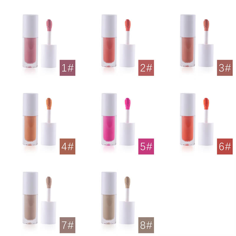 8 color liquid blush matte blusher natural long lasting lip glaze