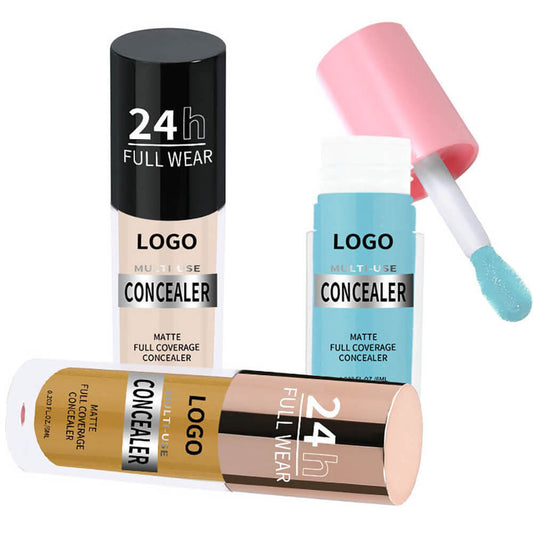 22-Shade Liquid Concealer High Coverage Acne Marks Spots Dark Circles Vegan