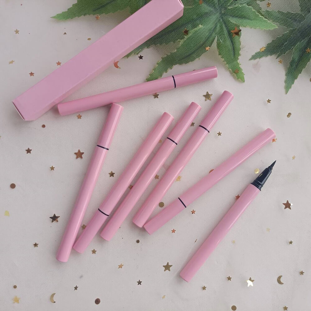 24 color pink liquid eyeliner pencil colorful waterproof long lasting