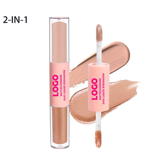 6-Color Liquid Eyeshadow Matte & Shimmer Waterproof Long-Lasting Vegan