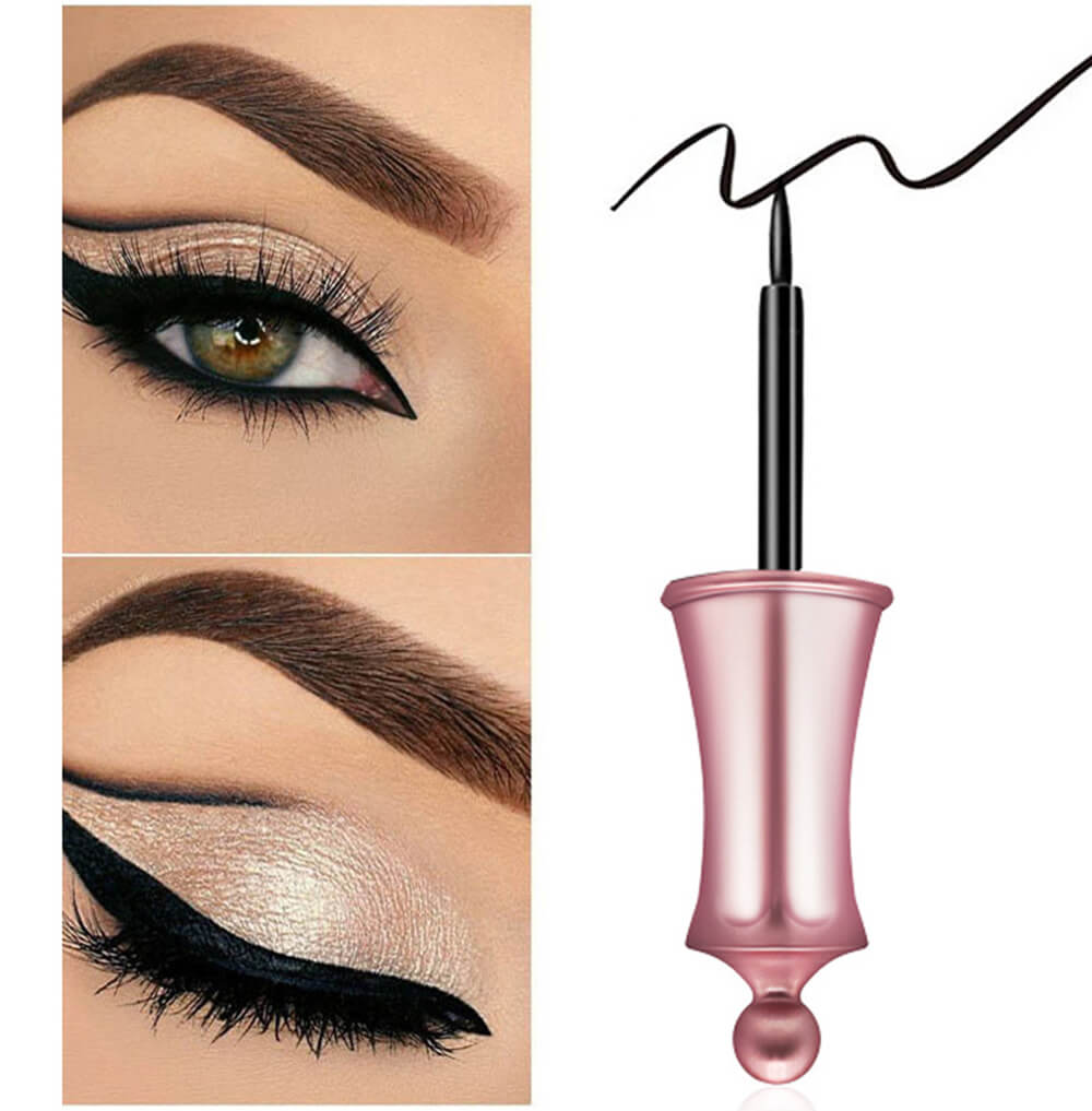 3D magnetic false eyelash set lash eyeliner tweezers kit natural