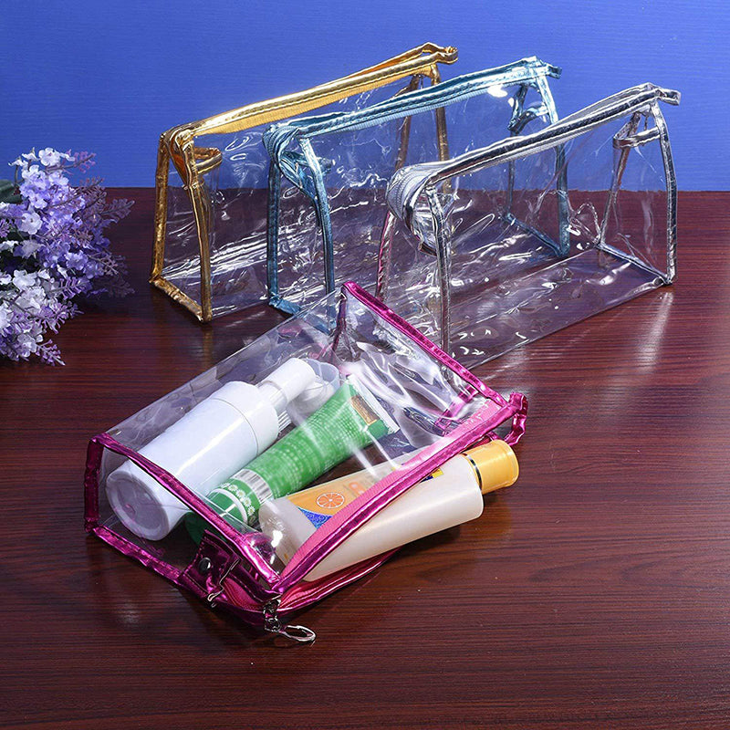 7 color makeup bag event gift bag handbag toiletry pvc bag waterproof