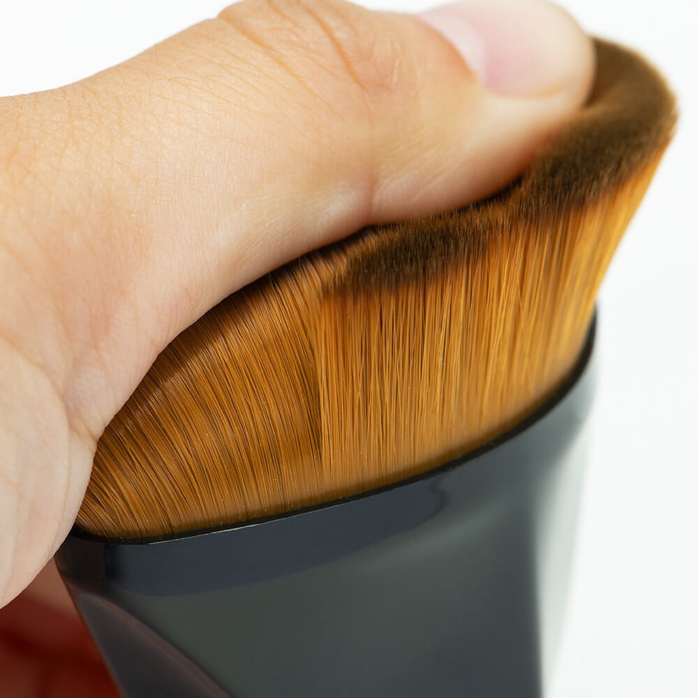 2 color No.55 foundation powder brush soft portable