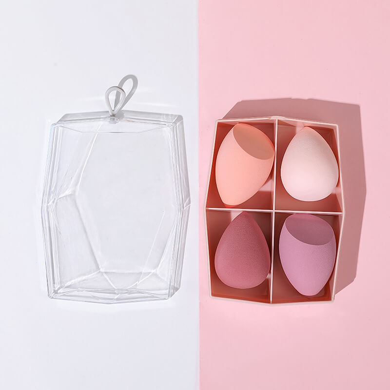 4 in 1 makeup sponge soft beauty blender powder puff various colors
