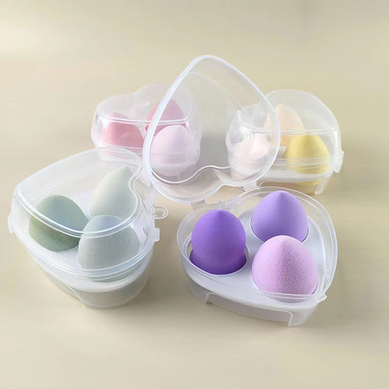 3 in 1 makeup sponge soft beauty blender bouncy puff various colors