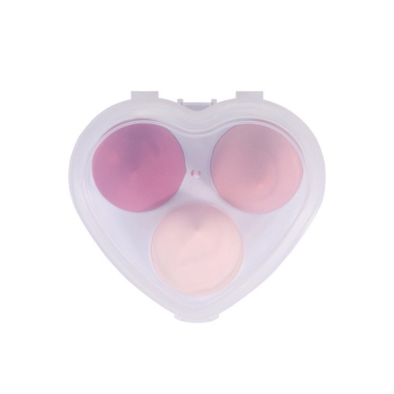 3 in 1 makeup sponge soft beauty blender bouncy puff various colors