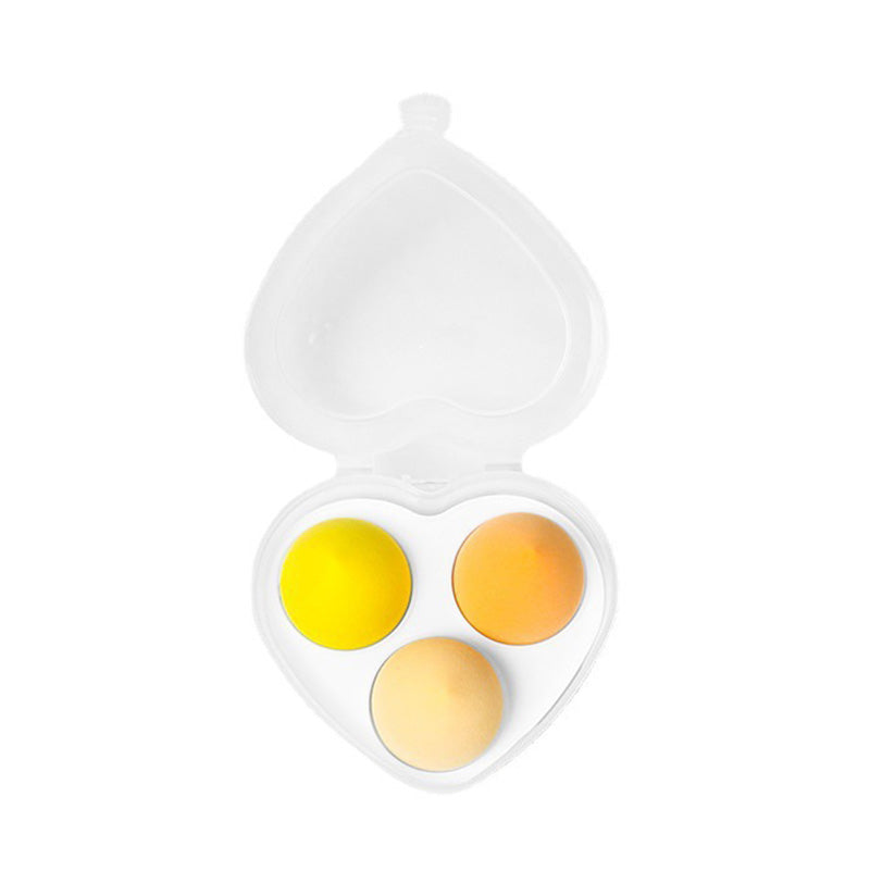 3 in 1 makeup sponge soft beauty blender bouncy puff various colors