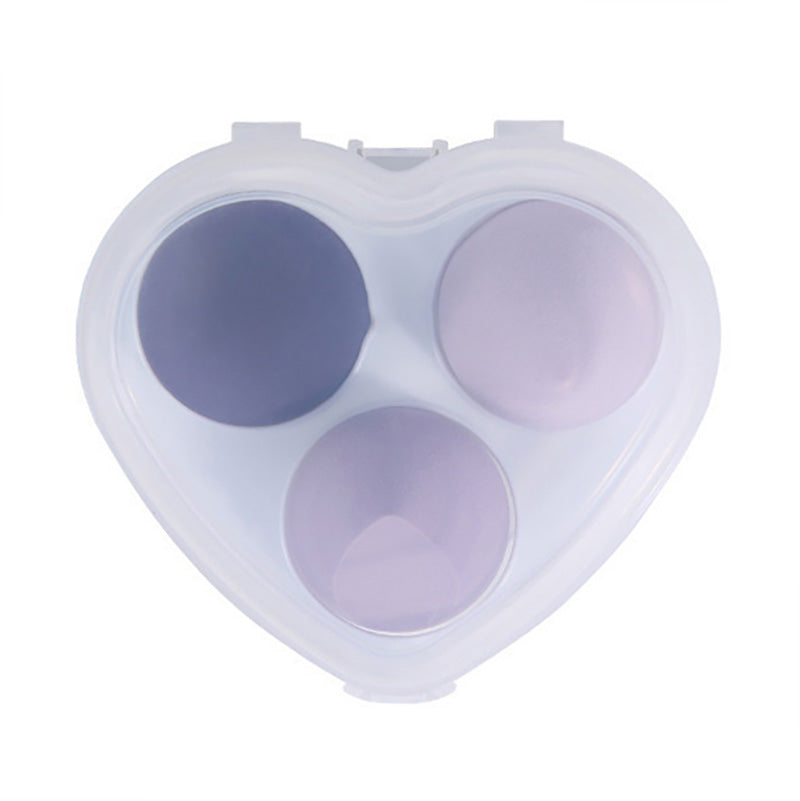 3 in 1 makeup sponge soft beauty blender bouncy puff various colors