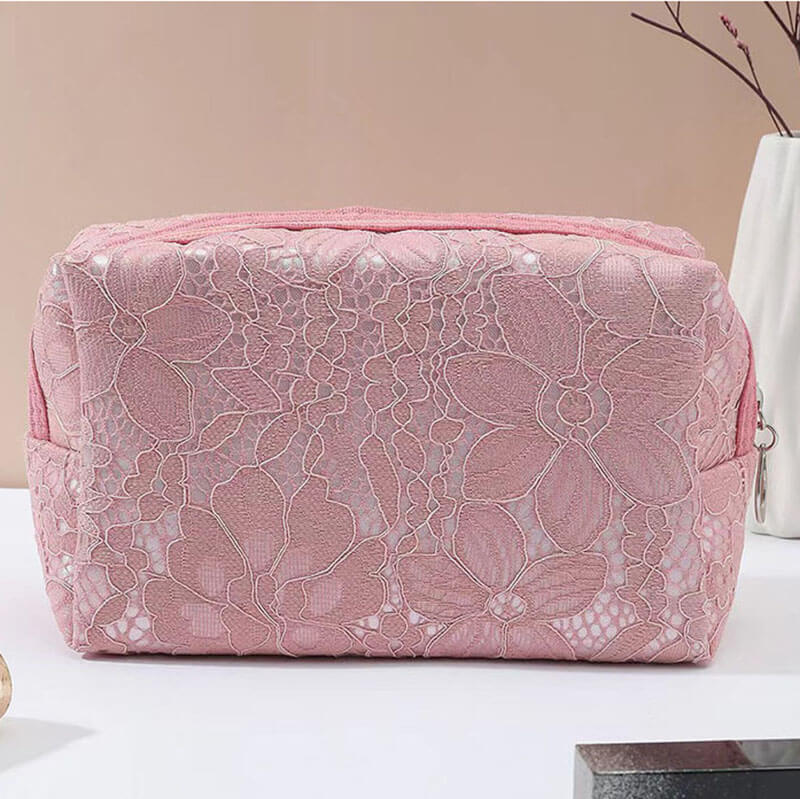 2 color makeup bags event gift bag lace handbag storage bag