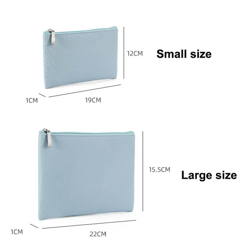 6 color makeup bag storage bag travel brush bag PU leather large size