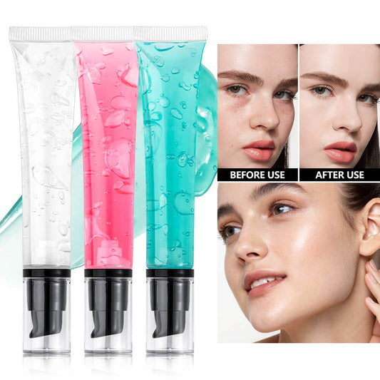 3-Color Makeup Primer Setting Base Hydrating Moisturize Long-Lasting Non-Caking