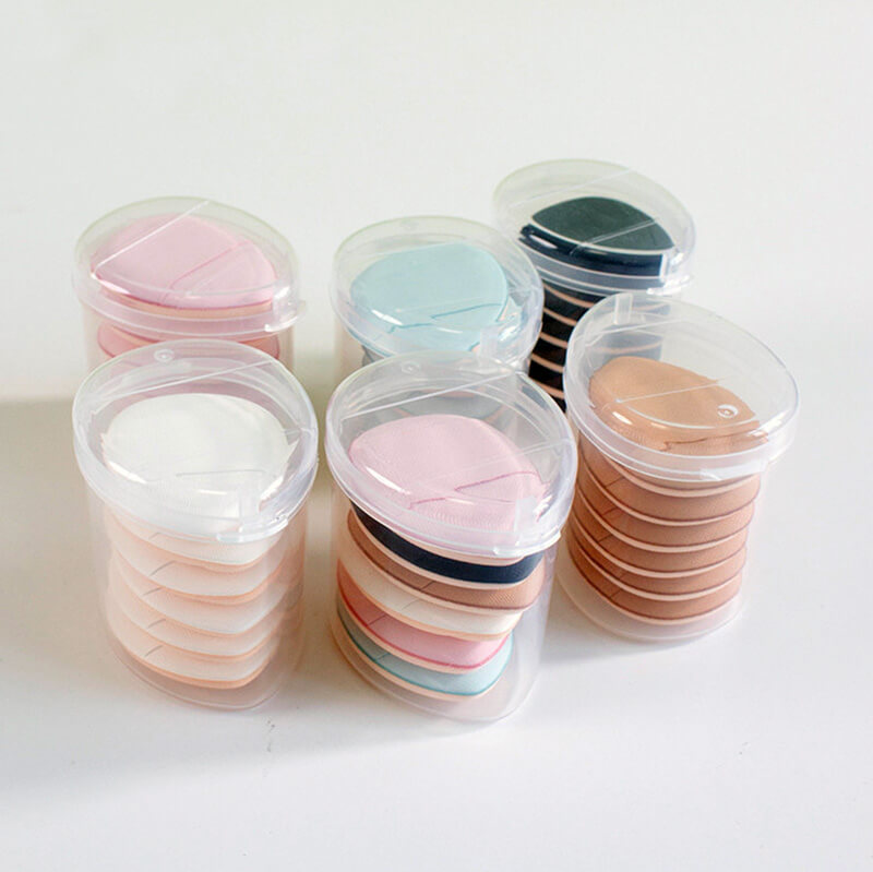 6 pcs small powder puff makeup sponge air cushion cream finger puff