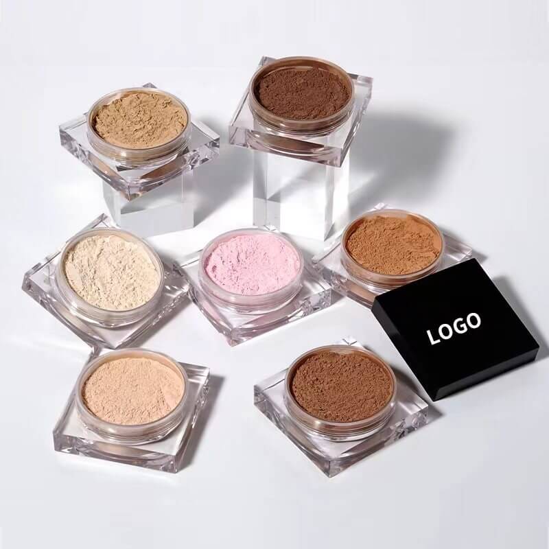 7 color loose setting powder air oil control long lasting