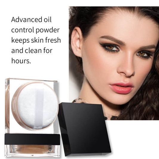 7 color loose setting powder air oil control long lasting