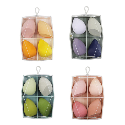 4 in 1 makeup sponge soft beauty blender powder puff various colors
