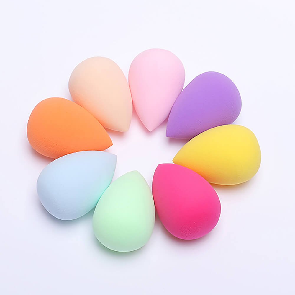 12 color makeup sponge soft beauty blender water drop shape