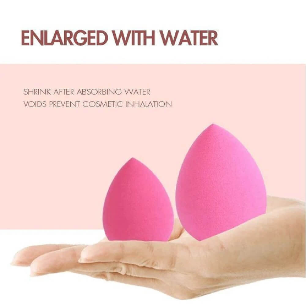 12 color makeup sponge soft beauty blender water drop shape