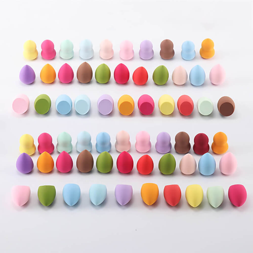 12 color makeup sponge soft beauty blender water drop shape