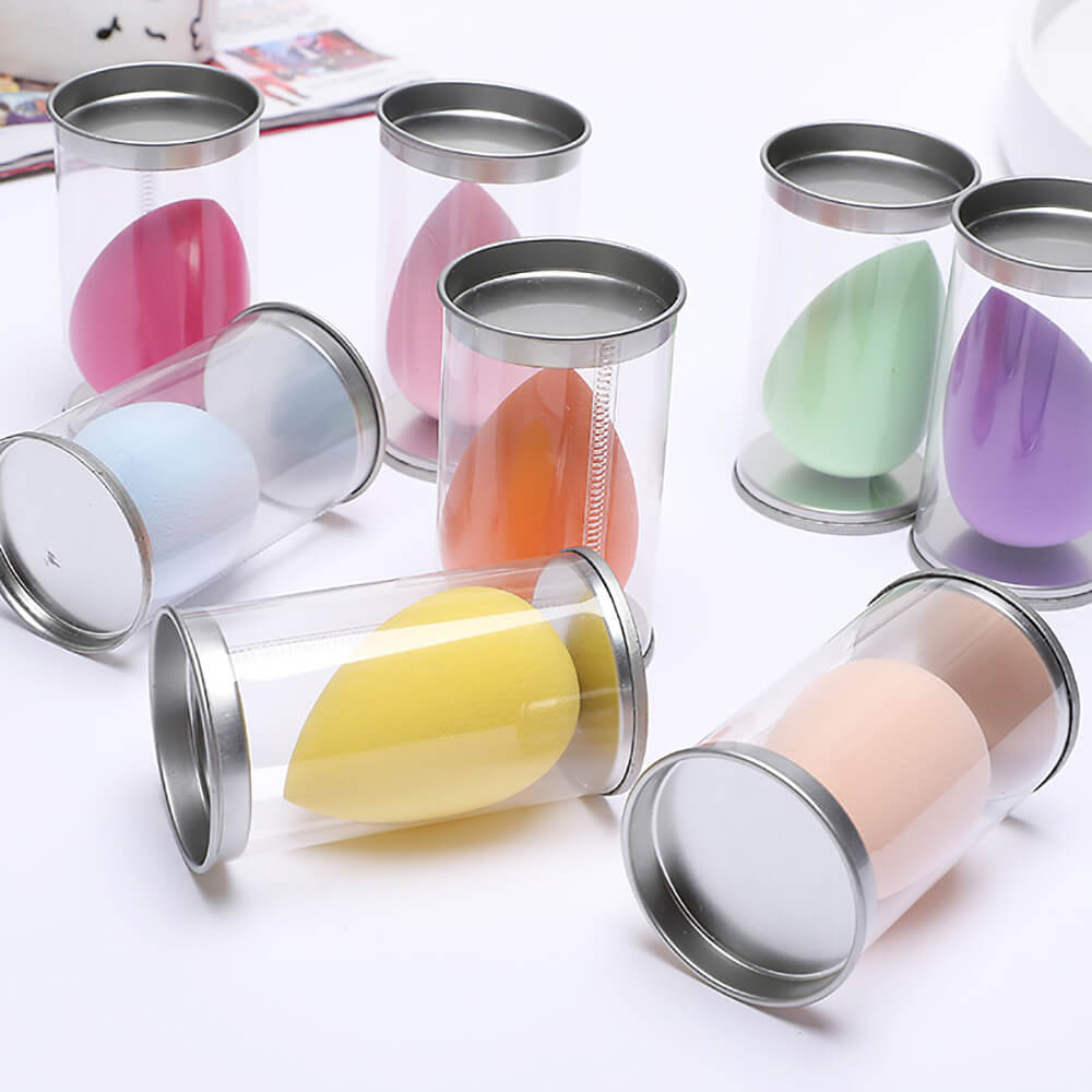 12 color makeup sponge soft beauty blender water drop shape