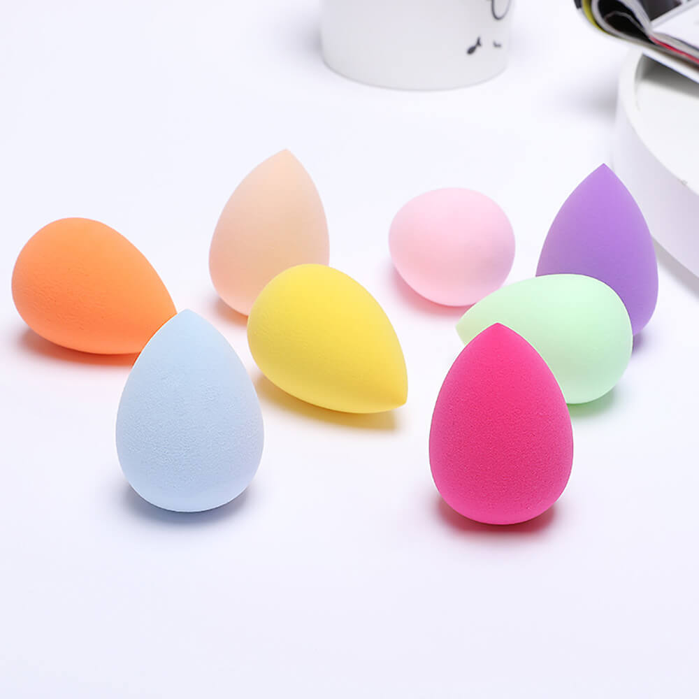 12 color makeup sponge soft beauty blender water drop shape