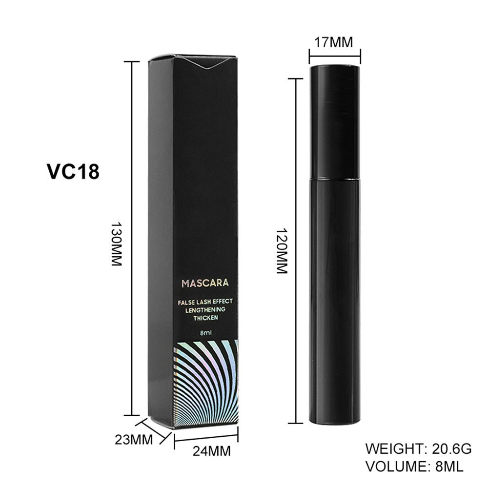 Black Mascara Volume Long Lasting Thick Curling No Smudge Waterproof