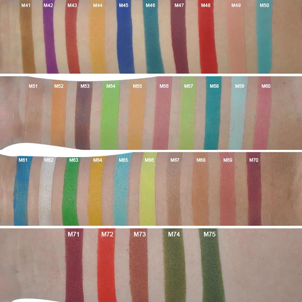 16 color DIY eyeshadow palette 26mm multi-color high pigmented