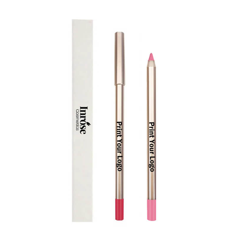15 color matte lip liner gold lip pencil waterproof high pigmented