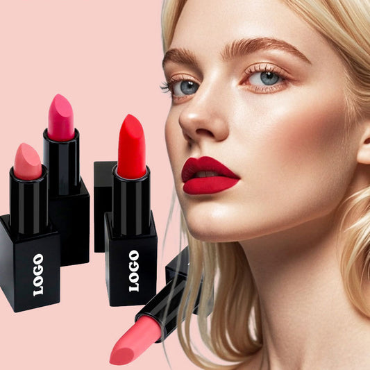 24 color matte lipstick high pigmented long lasting vegan private label