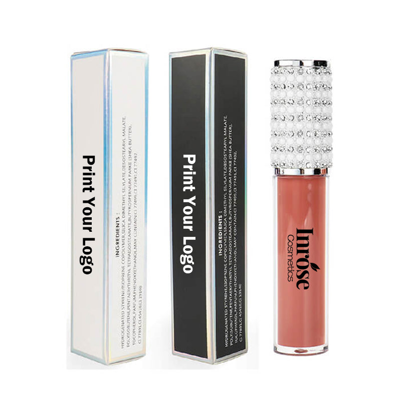 40 color liquid matte lipstick non-stick waterproof silver pearl tube (color 31-40)