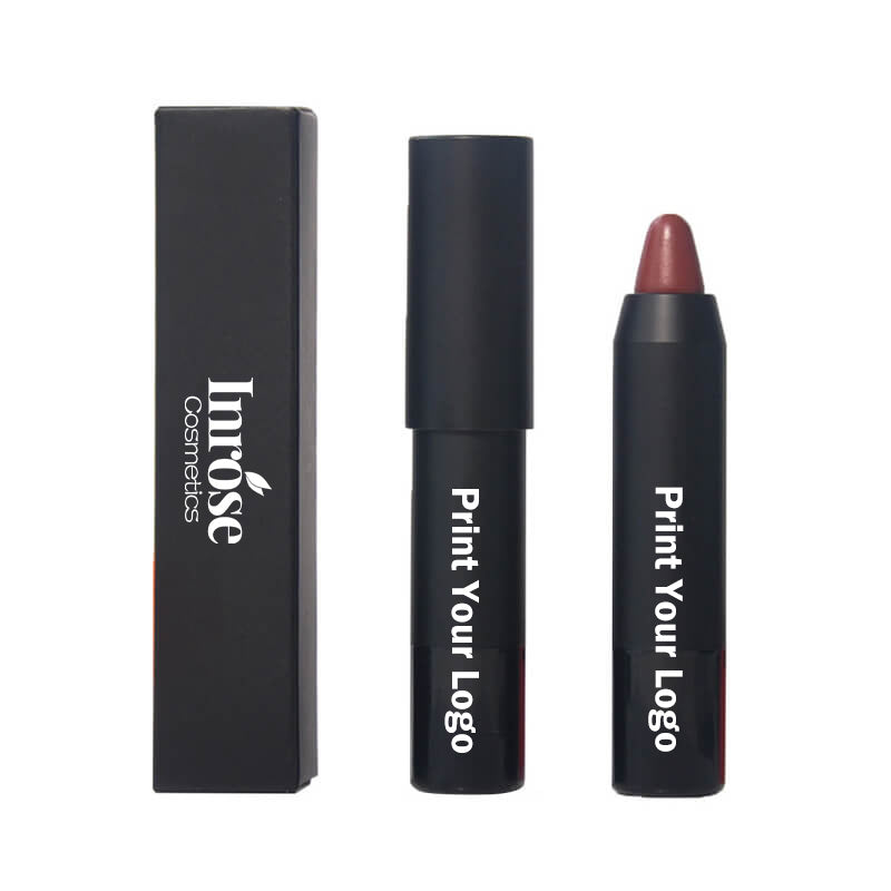 12 color crayon lipstick matte velvet moisturizing long-lasting